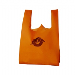 Eco Friendly Non Woven T-Shirt Bags With Customized Logo